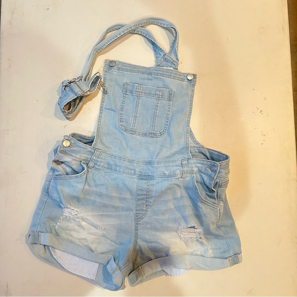 Wax Jean Light Blue Denim Overall